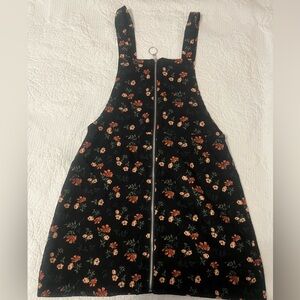 Floral Black Dress